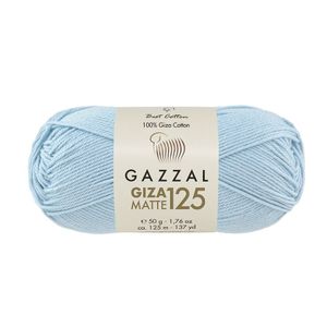 Gazzal Giza Matte125 50gram 5574-Mavi