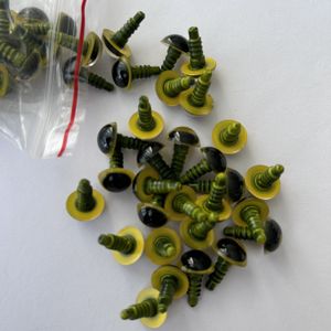 12mm Renkli Kilitli Göz İthal (Çift) AÇIK SARI