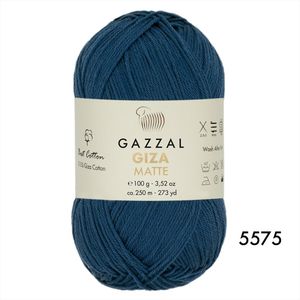 Gazzal Giza Matte 100gr 5575-KOT MAVİ