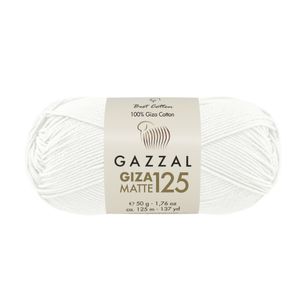 Gazzal Giza Matte125 50gram 5551-Açık Krem