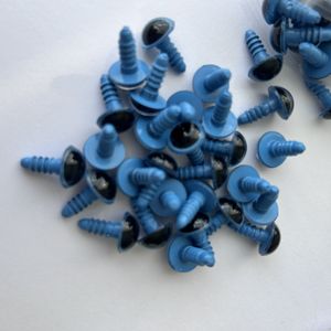 12mm Renkli Kilitli Göz İthal (Çift) AÇIK MAVİ