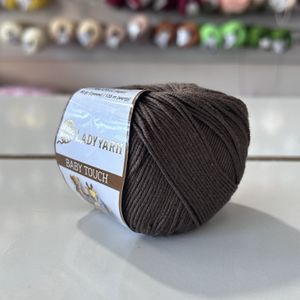 Lady Yarn Baby Touch 50gr CA09-ACI KAHVERENGİ