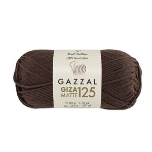 Gazzal Giza Matte125 50gram 5586-Koyu Kahverengi