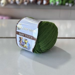 Lady Yarn Baby Touch 50gr CA07-YEŞİL