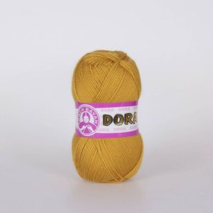 Ören Bayan Dora El Örgü İpi 100gr 115-KOYU SARI