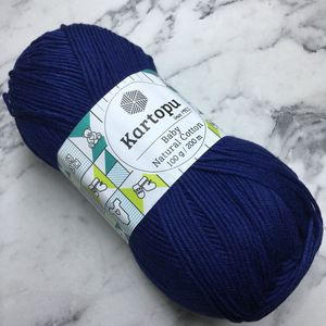 Kartopu Baby Natural 100gr K635-LACİVERT