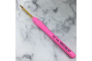 Shuma Yumuşak Silikon Saplı Yün Tiğ Pembe Saplı 3.5mm