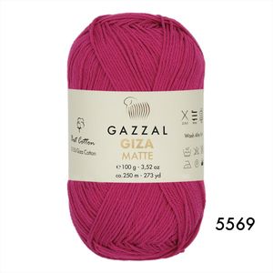 Gazzal Giza Matte 100gr 5569-FUŞYA