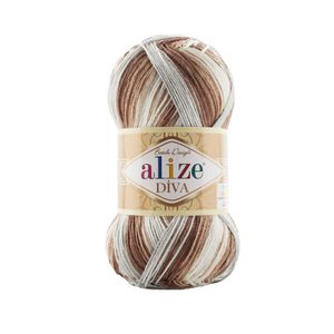 Alize Diva Batik 100gr 5742