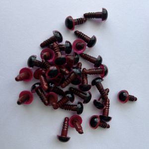 10mm Renkli Kilitli Göz İthal KIRMIZI