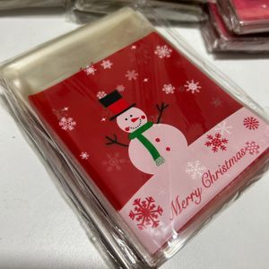 Şeffaf Poşet 10x10cm (10 adet) KARDAN CHRİSTMAS