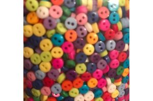 6mm Minik Düğmeler (10 ÇiFT) Yuvarlak