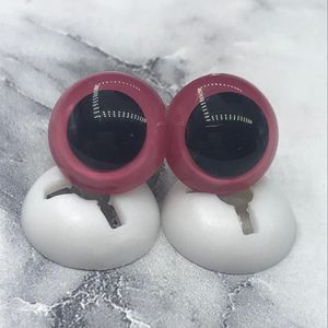 16mm Renkli Kilitli İthal Göz tatlı pembe