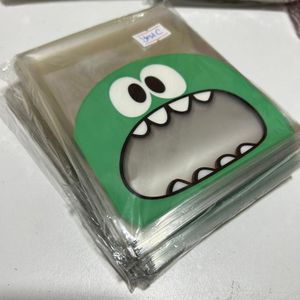 Şeffaf Poşet 10x10cm (10 adet) YEŞİL C