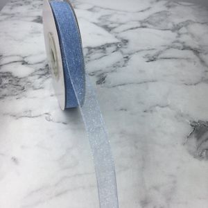 Organze Kurdele 10mm En 22 metre MAVİ