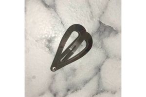 Kalp Çıtçıt Toka 4cm Gümüş