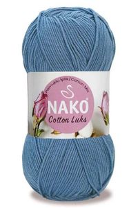 Nako Cotton Lüks 100gr 330m 97587-Mavi