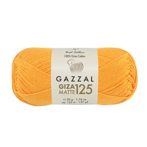 Gazzal Giza Matte125 50gram 5564-Koyu Sarı