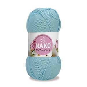 Nako Cotton Lüks 100gr 330m 97564-TURKUAZ MAVİ