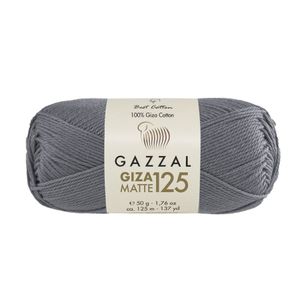 Gazzal Giza Matte125 50gram 5555-Koyu Gri