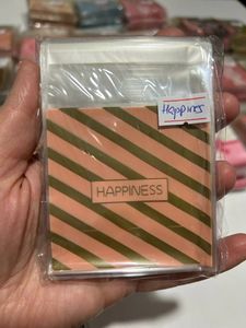 Şeffaf Poşet 7x7cm (10 Adet) HAPPİNES