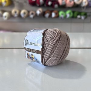 Lady Yarn Baby Touch 50gr CA04-VİZON