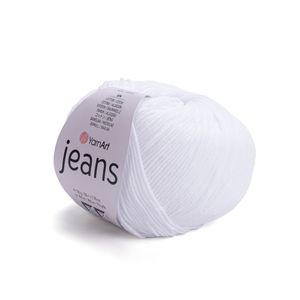 Yarnart Jeans 50gr 62-optik beyaz