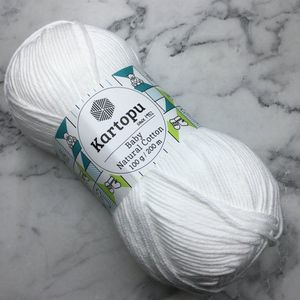 Kartopu Baby Natural 100gr K010-BEYAZ