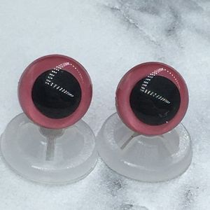 10mm Renkli Kilitli Göz İthal TATLI PEMBE