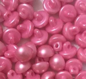 İnci Düğme 10mm (Çift) 3 NOLU PEMBE