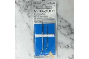 Milward Smyma/Wool 'Li Eğik Yün İğnesi