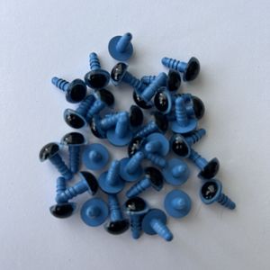 10mm Renkli Kilitli Göz İthal AÇIK MAVİ