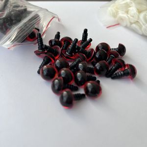 12mm Renkli Kilitli Göz İthal (Çift) METALİK KIRMIZI