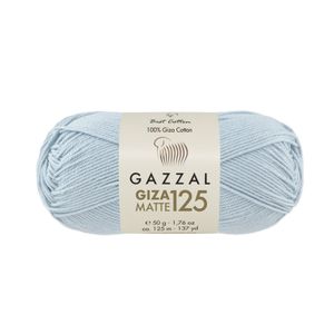 Gazzal Giza Matte125 50gram 5573-Açık Mavi