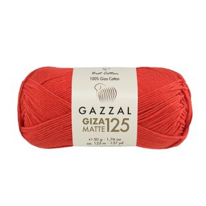 Gazzal Giza Matte125 50gram 5566-Kırmızı