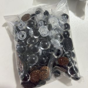 14mm Simli Göz (1 Çift) kahverengi