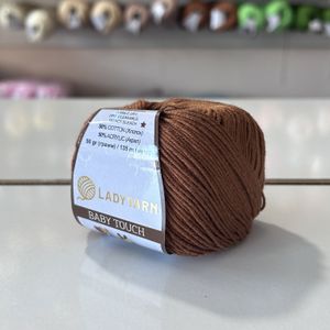 Lady Yarn Baby Touch 50gr CA05-KAHVERENGİ