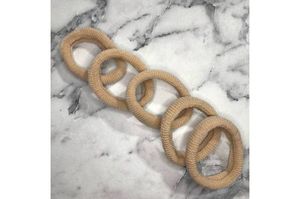 Lastik Toka (5 Adet) bej