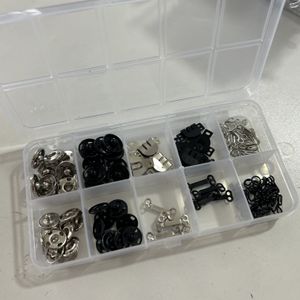 Kutulu Metal Kanca ve çıtçıt seti 50li