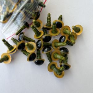 12mm Renkli Kilitli Göz İthal (Çift) SARI