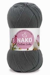Nako Cotton Lüks 100gr 330m 97599-Füme