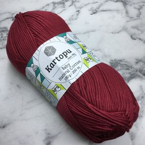 Kartopu Baby Natural 100gr K113-BORDO