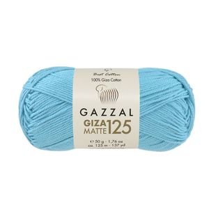 Gazzal Giza Matte125 50gram 5580-Turkuaz