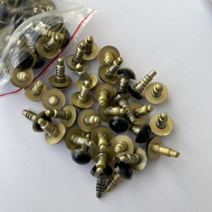 12mm Renkli Kilitli Göz İthal (Çift) BAL RENGİ