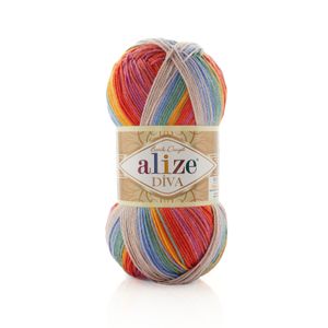 Alize Diva Batik 100gr 3242
