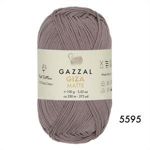 Gazzal Giza Matte 100gr 5595-AÇIK KAHVE