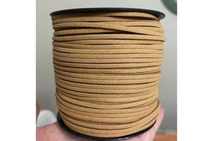 Süet İplik (3mm Kalınlık) 1 Metre Camel