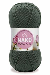 Nako Cotton Lüks 100gr 330m 97589-Acı Yeşil
