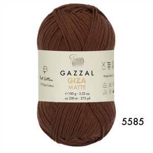 Gazzal Giza Matte 100gr 5585-KAHVERENGİ