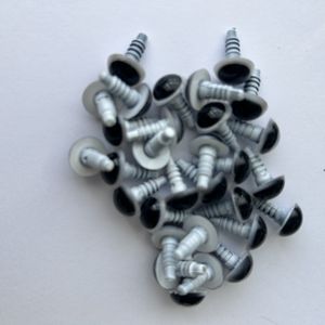 12mm Renkli Kilitli Göz İthal (Çift) AÇIK GRİ